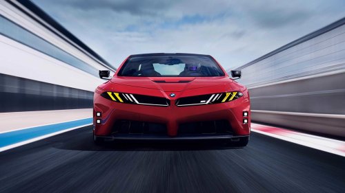 BMW M concept Neue Klasse revealed at Le Mans