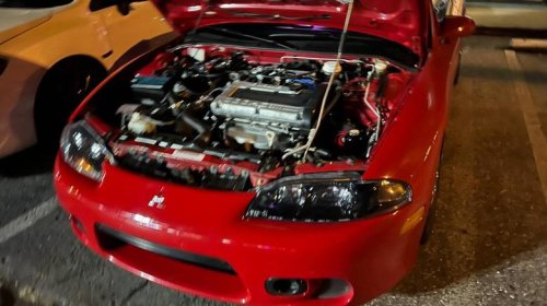 Mitsubishi, At $21,500, could you moon over this 1997 Mitsubishi Eclipse GS-T Spyder?
