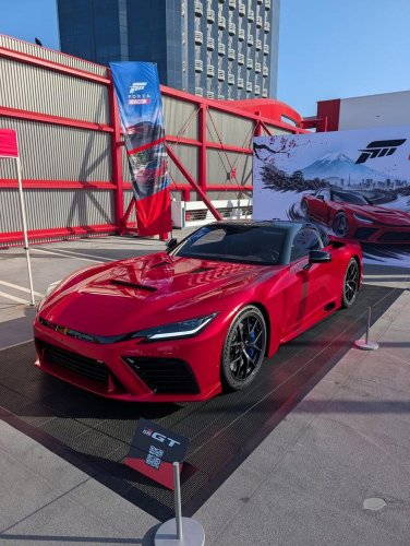 Here’s the Toyota GR GT in red, what do you think?