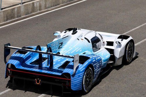 Toyota enseña el TR LH2 Racing Prototype, su hypercar de hidrógeno líquido, en Le Mans
