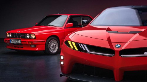 BMW M concept Neue Klasse previews the post-gas future