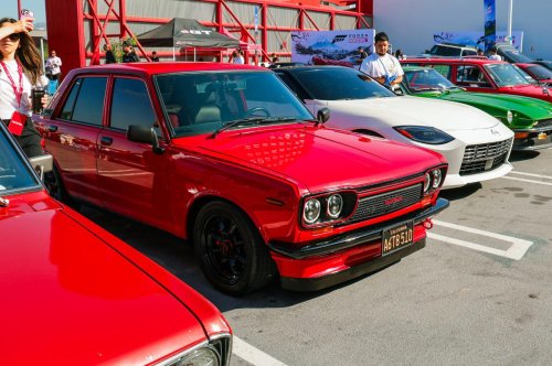 Japanese car cruise-in at the Petersen was the biggest-ever