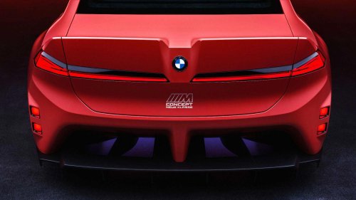 BMW M concept Neue Klasse revealed at Le Mans