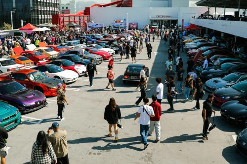 Japanese car cruise-in at the Petersen was the biggest-ever
