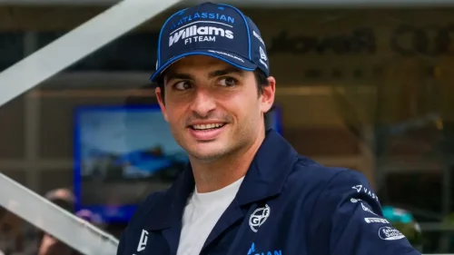 Carlos Sainz, piloto de Formula 1: 