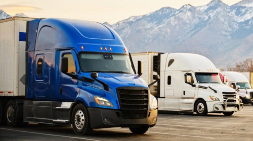 What are those spiral hoses on semi trucks for?