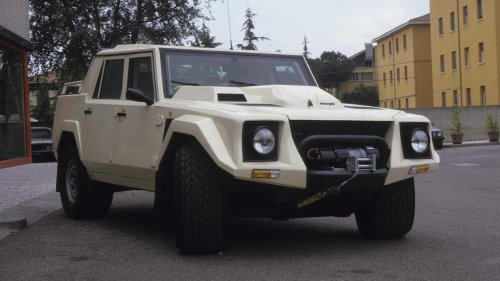 Lamborghini's first off-roader was powered by a terrible Chrysler V8 engine