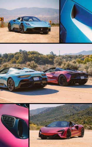 McLaren, Maserati MCPura Cielo vs. McLaren Artura Spider: ¿Qué descapotable V6 se alza con la victoria?