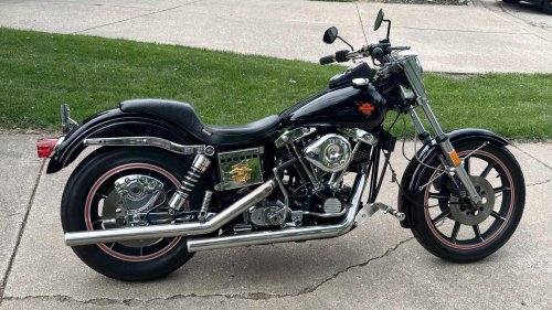 The forgotten Harley Shovelhead that invented the dark custom look