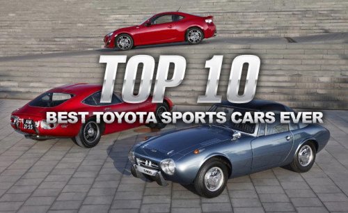 Top 10 best Toyota sports cars of all time