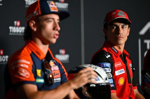 Marc Márquez y su emotivo mensaje a Pedro Acosta en el GP de los Países Bajos: 