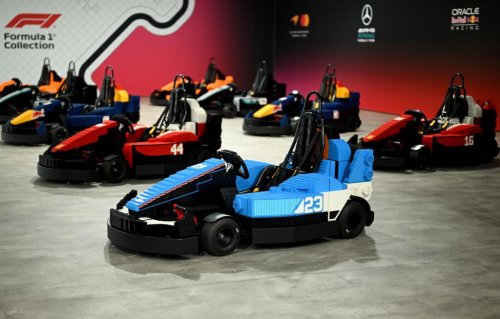 From Miami to Silverstone: F1's drivers parade gets a brick-built sequel