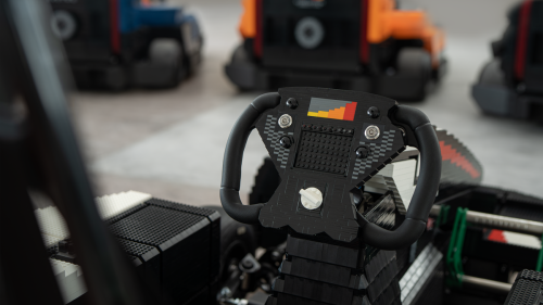 Drivers' parade returns to Silverstone with smaller, faster Lego race cars for all F1 teams