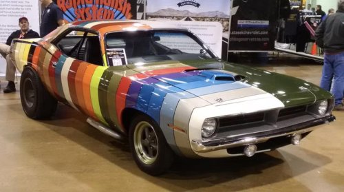 22 photos of crazy 1970s muscle car paint jobs