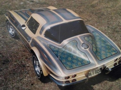 22 photos of crazy 1970s muscle car paint jobs
