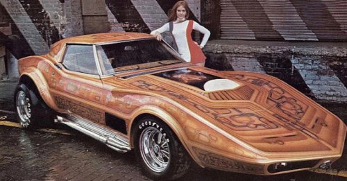 22 photos of crazy 1970s muscle car paint jobs