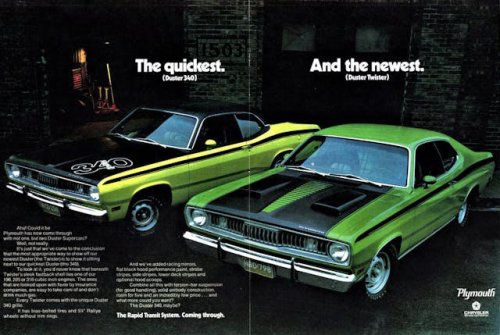 The Plymouth Duster 340 kept muscle cars light, fun, and affordable