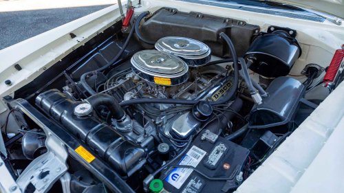 Dodge, Dodge dropped a 345-HP dual-quad big-block into a sedan five years before the GTO