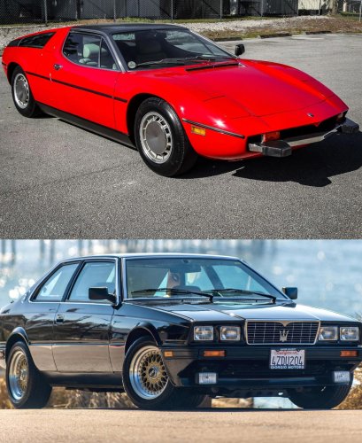 1970s muscle car magic versus 1980s junk, seen side by side
