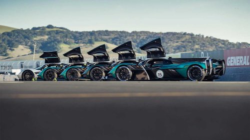 Aston Martin, Aston Martin's insane Batmobile just got spotted again, and it's wilder than we imagined