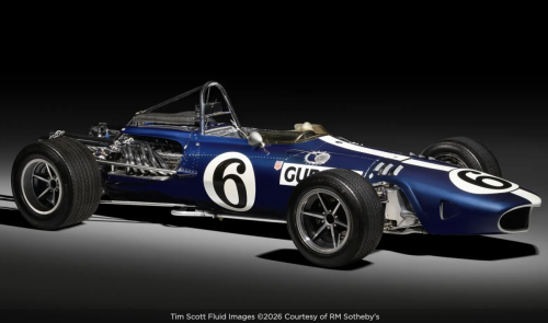 America's only Formula 1 winner has a long-lost sibling, and it's chasing a $9 million bid
