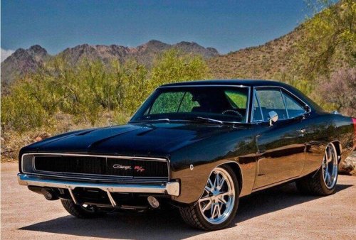 Muscle Cars, Muscle cars made for a Saturday night cruise