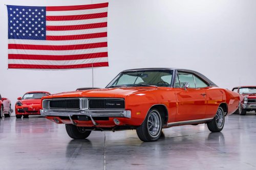 This 1969 Dodge Charger brings 383 Magnum muscle in a head-turning orange package