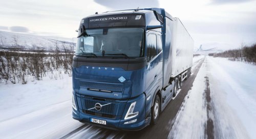 Volvo, Volvo prueba camiones de hidrógeno con rendimiento similar al diésel y sin emisiones