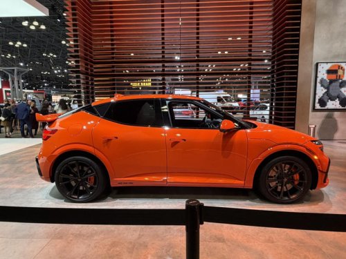 Genesis, Genesis GV60 Magma brings the fire to New York