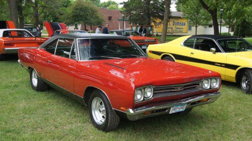 This 1969 Plymouth GTX carries muscle in its purest form