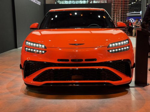 Genesis GV60 Magma brings the fire to New York