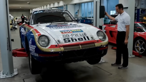 Watch the Porsche 959 Dakar legend get torn apart and rebuilt
