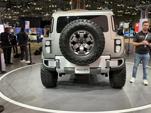 Hyundai Boulder SUV concept in the metal: Hyundai's Bronco beater makes a Wrangler look tame