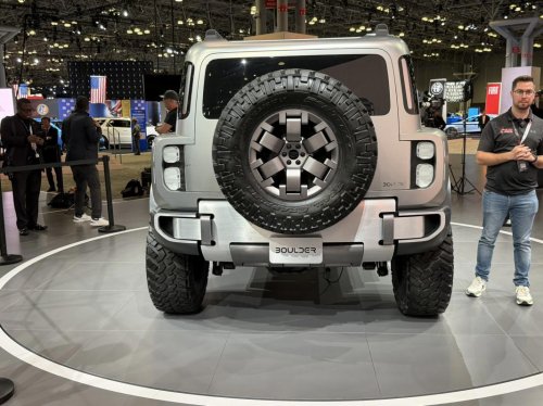 Hyundai Boulder SUV concept in the metal: Hyundai's Bronco beater makes a Wrangler look tame