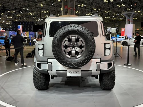 Hyundai, SUV, Hyundai Boulder SUV concept in the metal: Hyundai's Bronco beater makes a Wrangler look tame