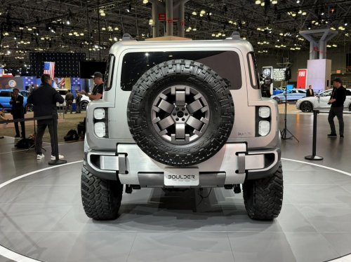 Hyundai Boulder SUV concept in the metal: Hyundai's Bronco beater makes a Wrangler look tame