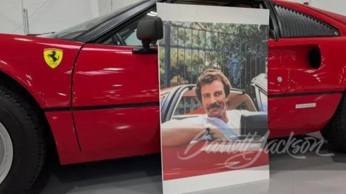 Ferrari, Magnum PI.'s Ferrari 308 could be yours, though you'll still have to grow the 'stache yourself
