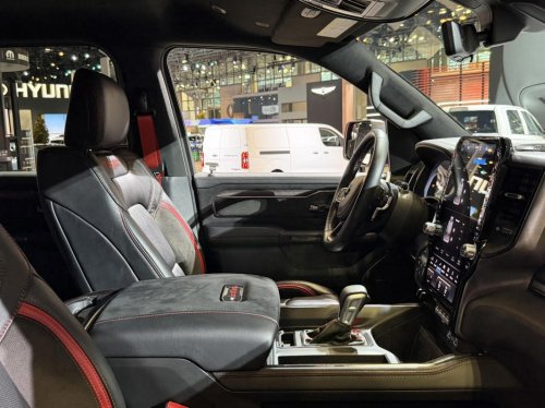 RAM, Ram’s 777-HP TRX Bloodshot Night Edition looks even wilder in person