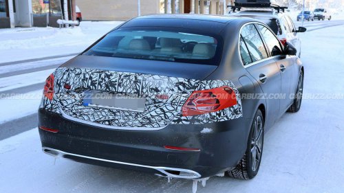 Refreshed Mercedes-Benz C-Class spied hiding the smallest of facelifts