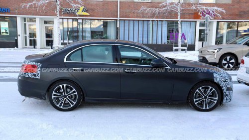 Refreshed Mercedes-Benz C-Class spied hiding the smallest of facelifts