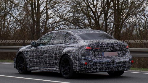 BMW, BMW's first electric M EV spied with massive brakes in plain sight