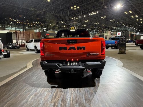 RAM, Ram’s 777-HP TRX Bloodshot Night Edition looks even wilder in person