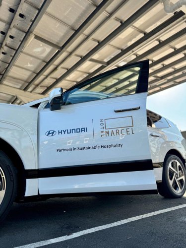 Este hotel con encanto de Estados Unidos pone toda una flota de Hyundai eléctricos a tu disposición