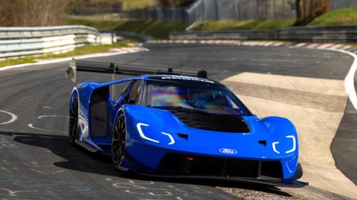 Ford, Ford GT, Ford GT Mk IV is the fastest American car to lap the Nürburgring, and the third fastest car ever
