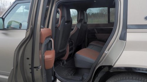 It was arguably a terrible week to test the Land Rover Defender Octa