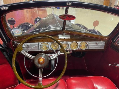 I found this stunning 1939 Packard Twelve 1707 convertible &amp; it sold for $330k