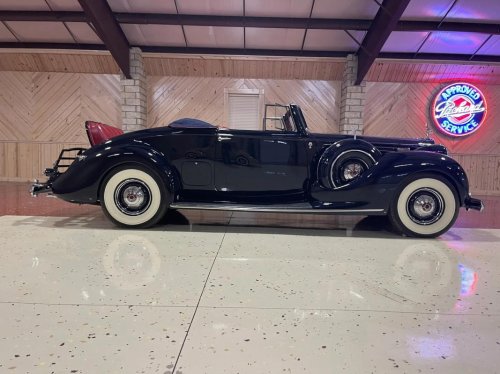 I found this stunning 1939 Packard Twelve 1707 convertible & it sold for $330k
