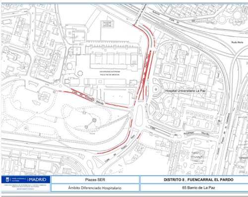 Líneas blancas y rojas: tienen un significado a la hora de aparcar y es mejor saberlo, especialmente si circulas por Madrid