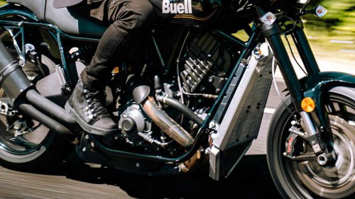 The motorcycle that looks calm but rides wild