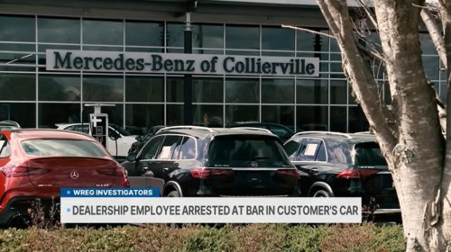 Mercedes service tech allegedly uses customer's car to meet a date at a sports bar